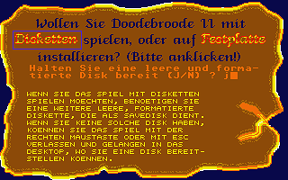 Bann von Doodebroode II - Drobar's Erben (Der) atari screenshot